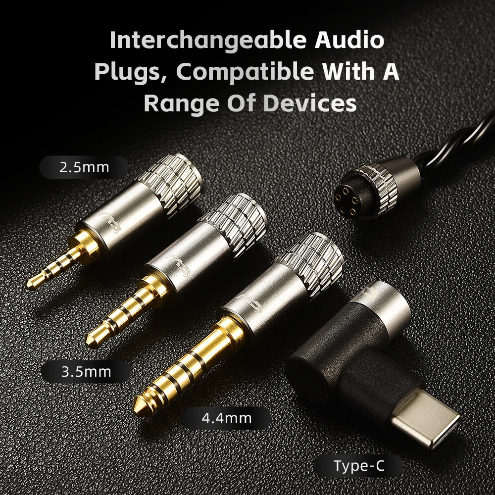 CVJ Hato نوع C قابلة للتبديل الصوت المكونات ، سماعة بوم ميكروفون ، كابل C دبوس ، 3.5 مللي متر ، ترقية خط ، 0.75 ، 0.78 مللي متر ، 3.5 مللي متر