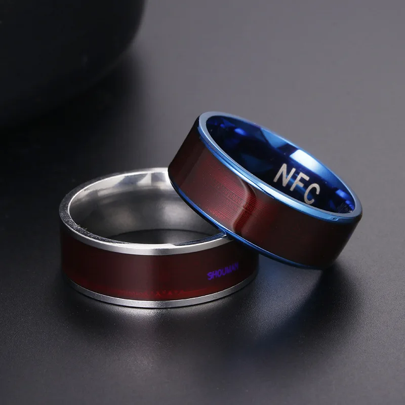 New fashion Magic Wear NFC smart Ring Finger Digital Ring, Suitable For Android Phones, With Functional Couple Jewelry