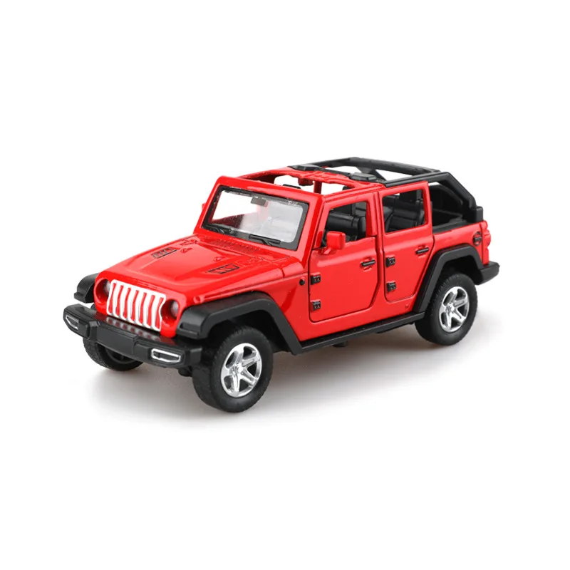 Car toys Off road vehicle model 1:36 toy off-road sports car simulation alloy car model, rebound door, cake decoration