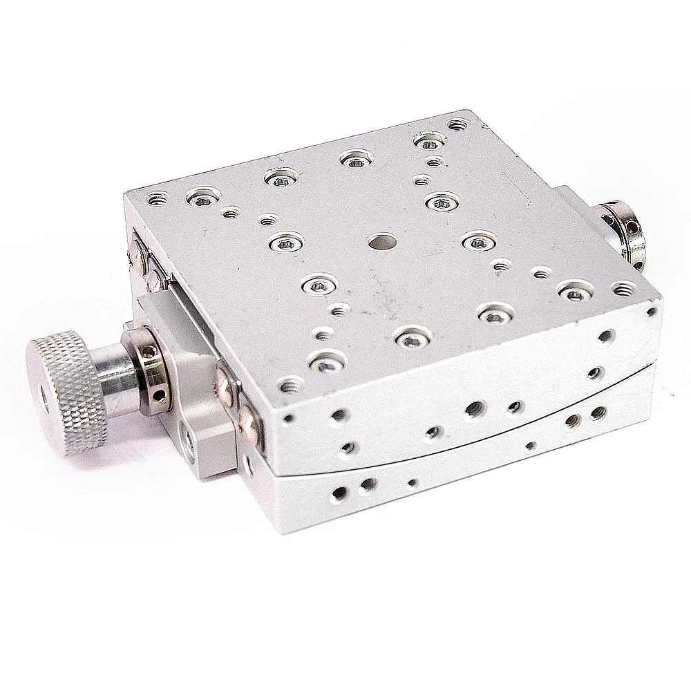 SA07A-RM SA07A-RT KOHZU Hướng Dẫn Sử Dụng Độ Chính Xác Cao Độ Vòng Cung Góc Goniometer Trượt Bàn Nhôm Kích Thước 70*70Mm