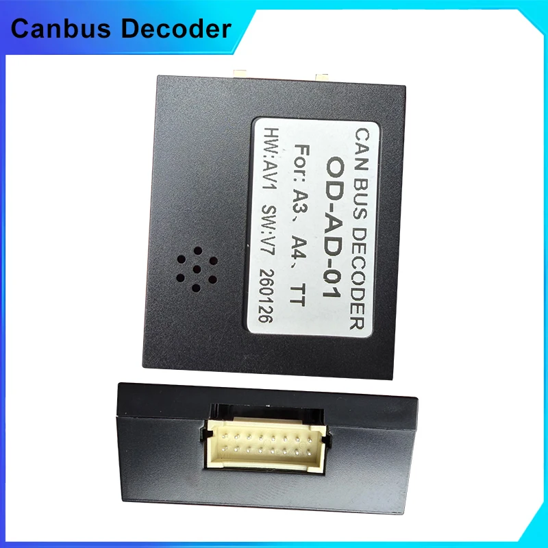 Car 16pin Wiring Harness Power Cable Adapter Canbus Box Decoder For Audi A3 A4 TT A6 OD-AUDI-01 view 3
