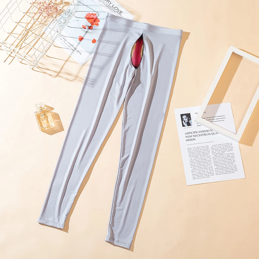 الصيف لامعة الجليد التبريد السلس طماق المرأة عالية الخصر سليم مطاطا اللياقة البدنية الرياضة اليوغا السراويل #1