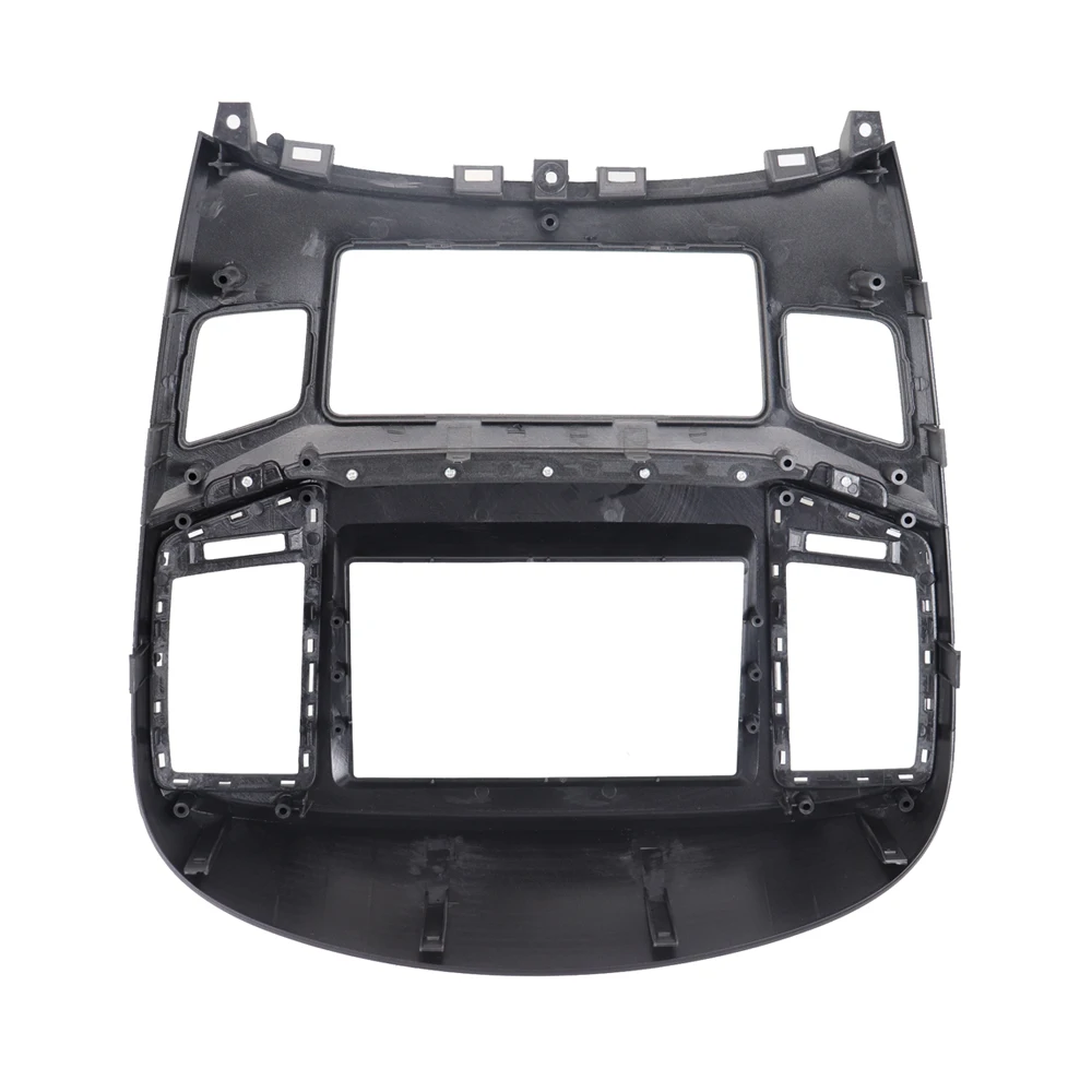 Car Accessories of Fascia Panel Stereo Installation Kit Center Console Trim For HYUNDAI H-1/Starex/i900/Iload/IMax 2015+ 2DIN view 4