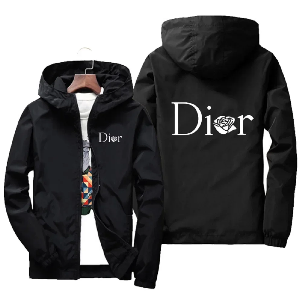 

2026 Men Hooded Windproof Waterproof Jacket Spring Autumn Outdoor Mountaineering Coat Casual Fashion Sports Outerwear For Male