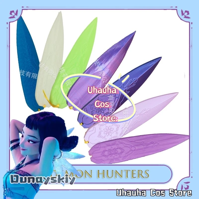 

BDemon Hunter Lights Dart WeapOons Kpop Hunter Demon Zoey Костюм Реквизит для девочек Карнавальные принадлежности Zoey Halloween {Uhauha Cos}