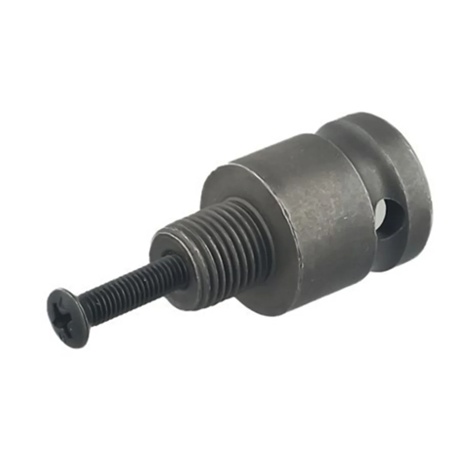 Screw Drill Chuck Adaptor Hot Sale 1/2-20UNF 12.5mm/0.49 12.7mm/0.5 20mm/0.79 Alloy Steel Easy To Use Gray Hardness