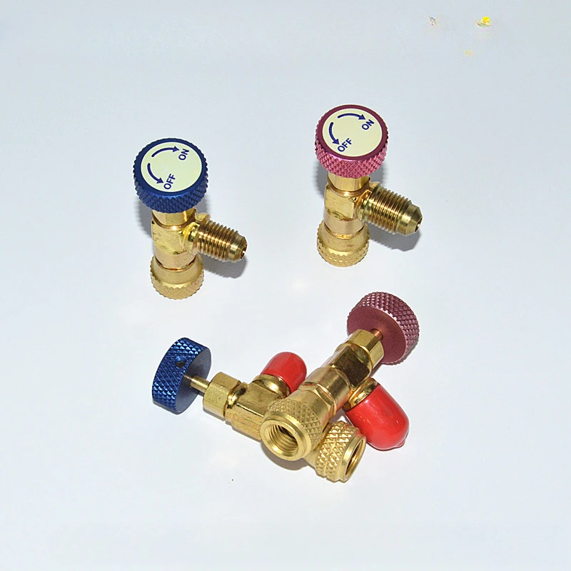 Fluorine filling safety valve R410A antifreeze hand refrigerant filling valve R22 air conditioning filling valve