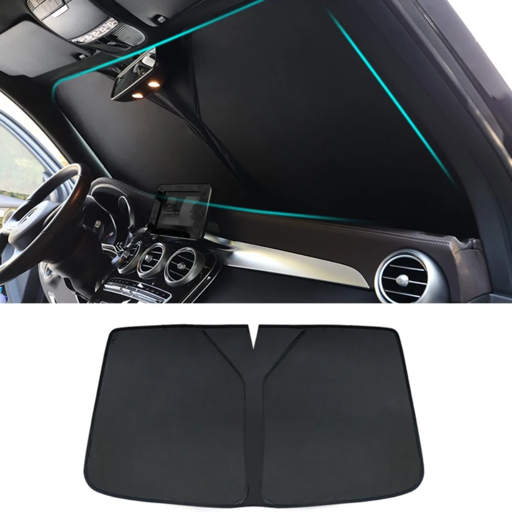 

Car Front Shading Sun Protection Windshield Sunshade Car Interior Shading Plate For BMW G20 G60 MINI F54 X6 F16 X1/iX1 U11
