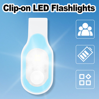 Portable Led Safety Light Flashlight Hands-free Multifunctional Warning Camping Lamp Outdoor Adventure Night Nursing For-nursing