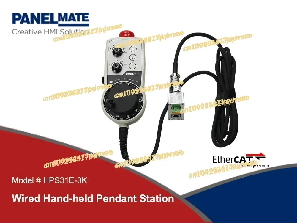 

Model# HPS-31E-3K | EtherCAT Hand-hold pendant stations and Handwheel Euchner Reader Manual pulse generator( MPG )
