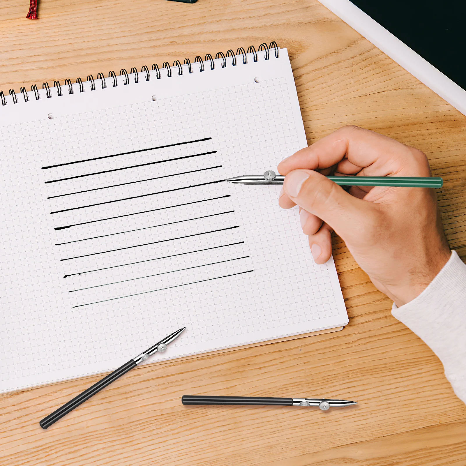 

3Pcs Comic Tool Pen Art Ruling Pens with Adjustable Screw for Precision Drawing Ink Sketching Artists Painting Tools Supplies