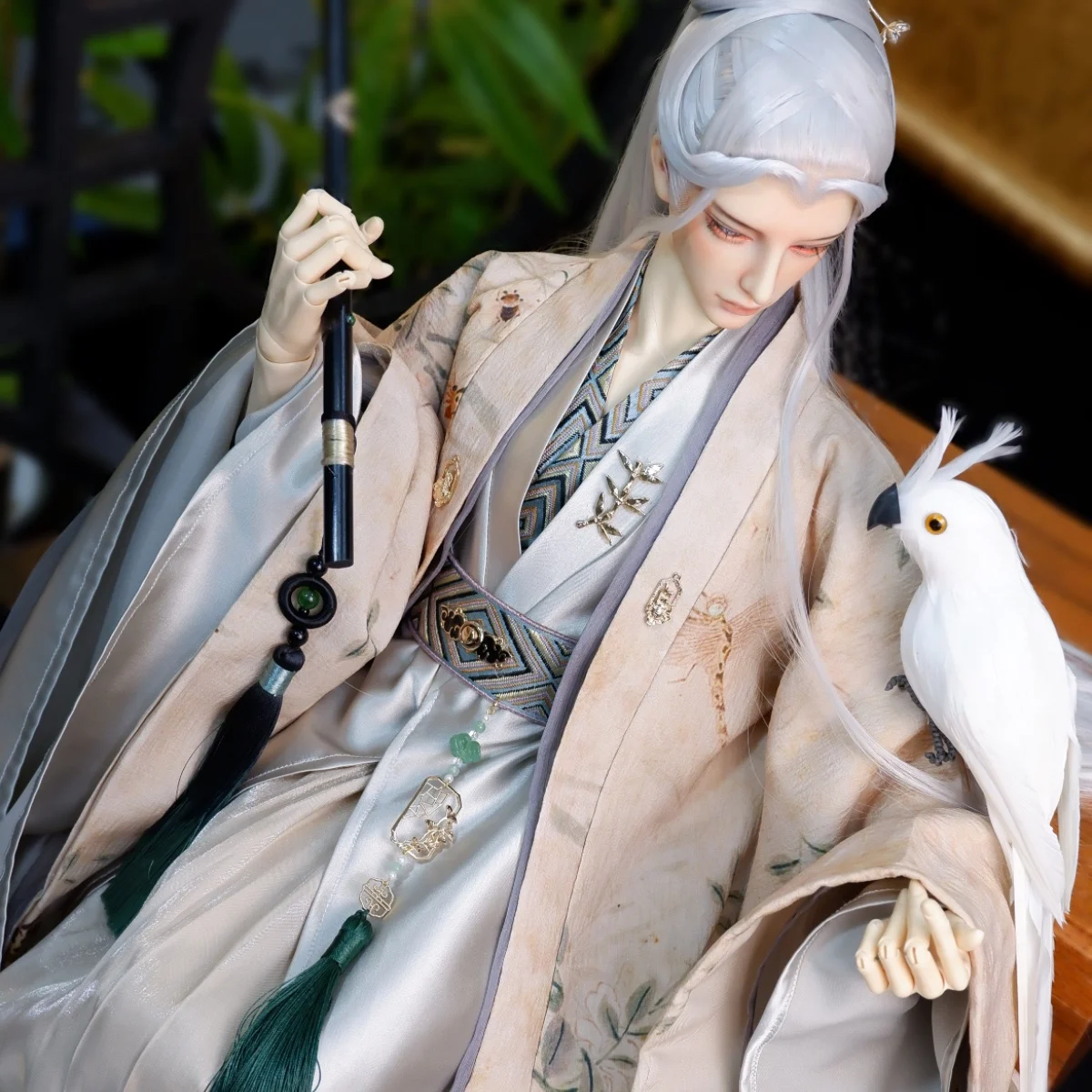 1/3 BJD Hanfu Ancient Costume Robe Warrior Outfit For SD13 POPO68 Longhun73 ID75 Strong Uncle Doll Clothes Accessories A1626