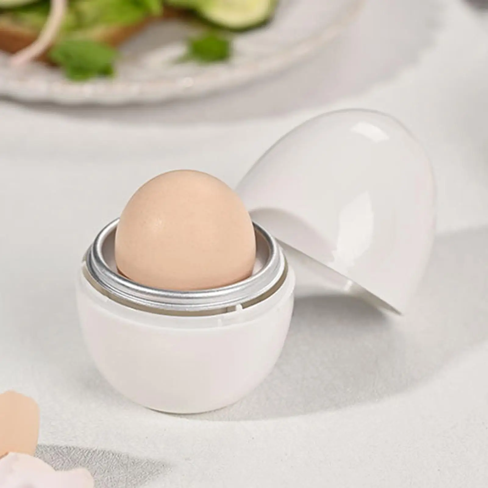 Microwave Egg Steamer Microwave Boiled Egg Maker Rapid Egg Cooker for Hard Soft Boiled Easy to clean Egg Boiler Kitchen Gadgets view 5