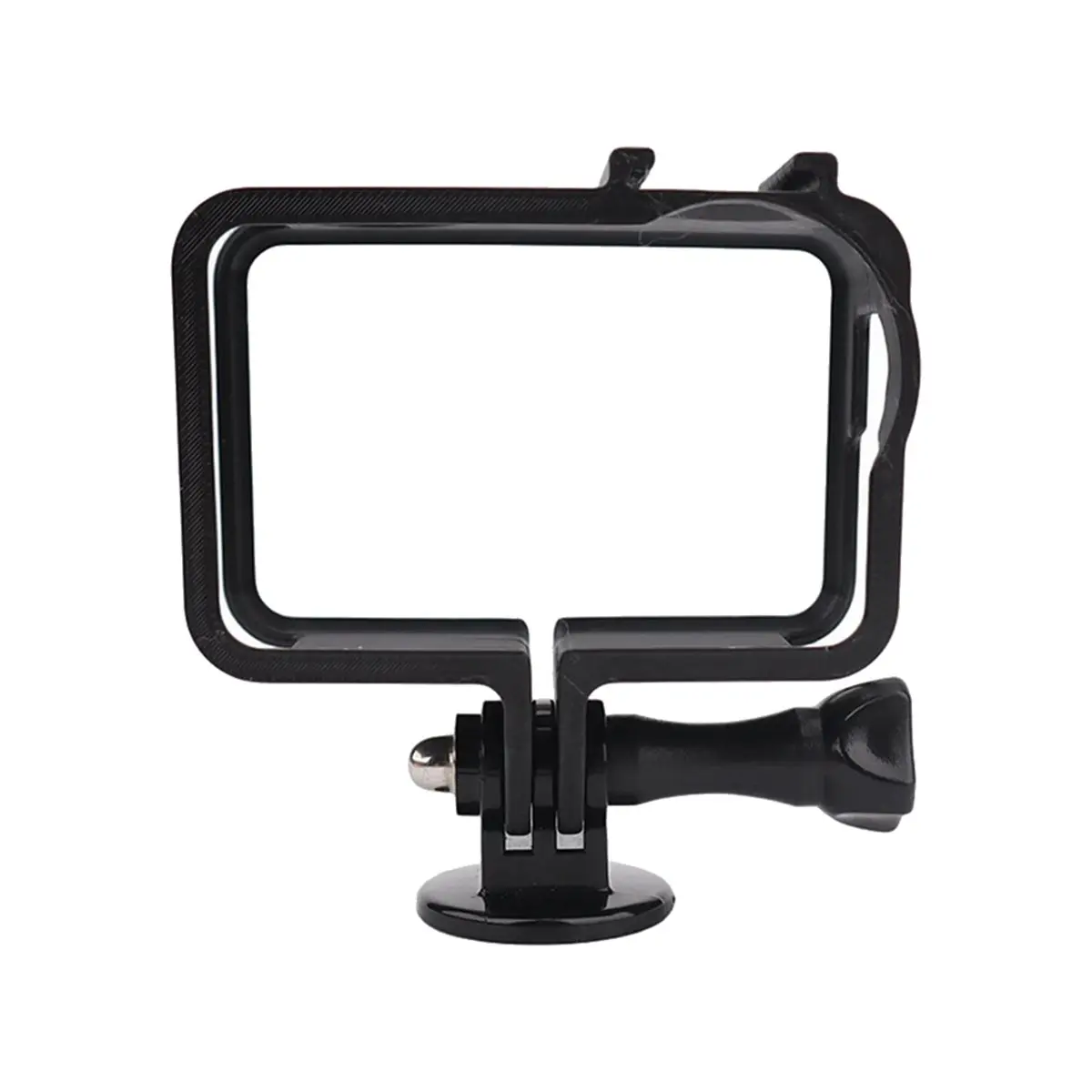 AT33 Cold Shoe Expansion Frame for DJI OSMO Action 6 Cold Shoe Interface Quick Release Protective Frame for Action 6 Black