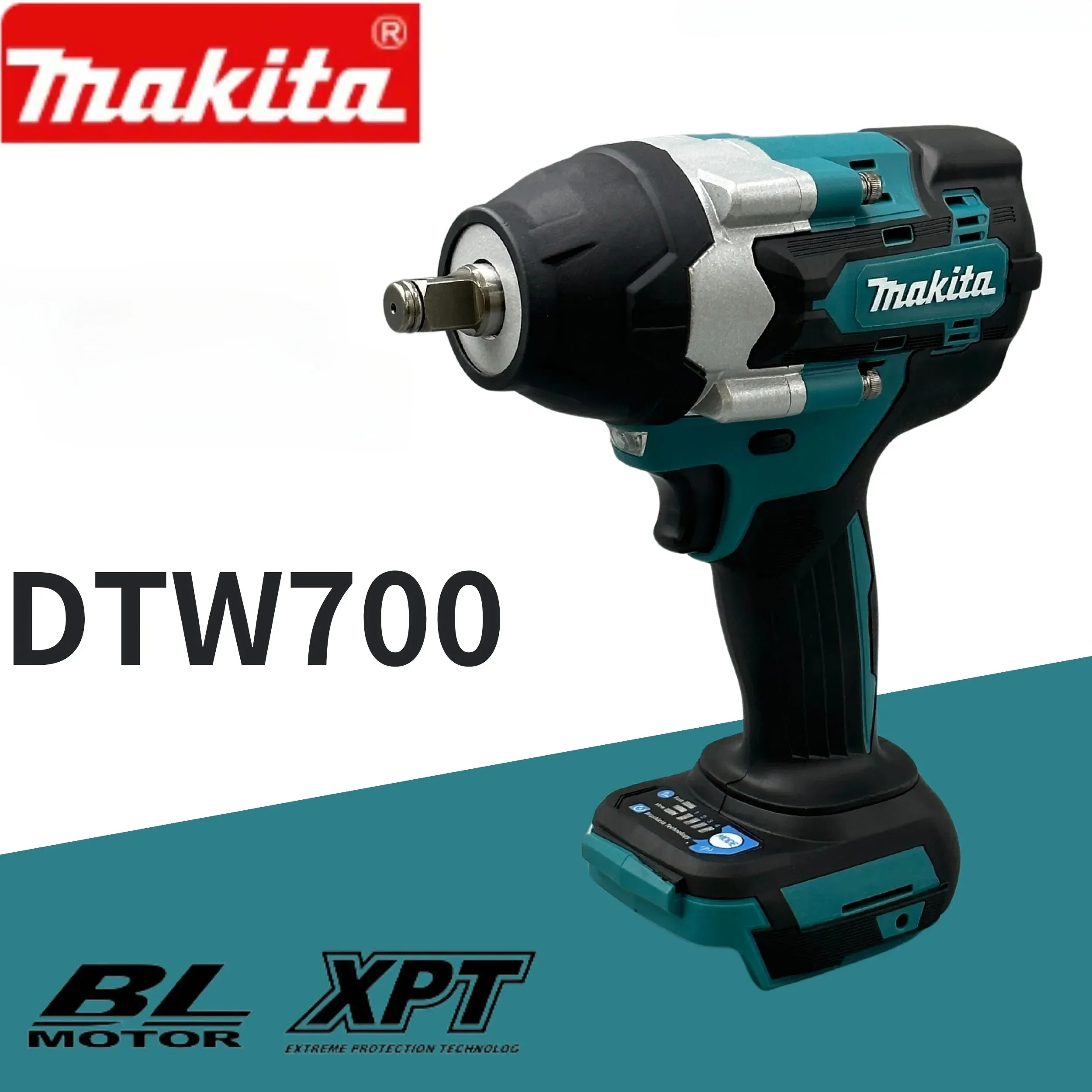 Makita DTW700 18V brushless electric wrench cordless drill screwdriver large torque Power Torque wrench tools taladro rotary