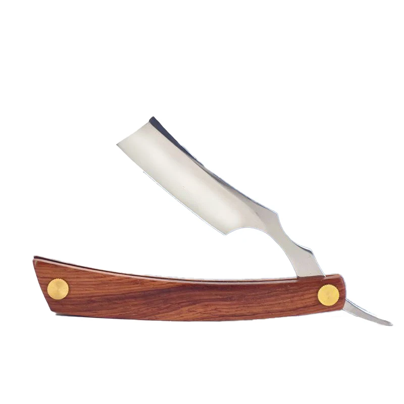 قطع الحلق مستقيم الحلاقة الخشب المهنية الحلاق الحلاقة قسط الجودة حافة مستقيمة الحلاقة اللحية الحلاقة هدية الرجال