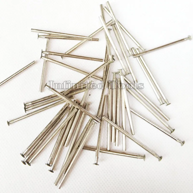6 pçs 2.35mm haste moagem bit ultra-fino t cabeça diamante montado ponto pedra jade esculpir polonês gravar ferramenta 0.5mm-8mm