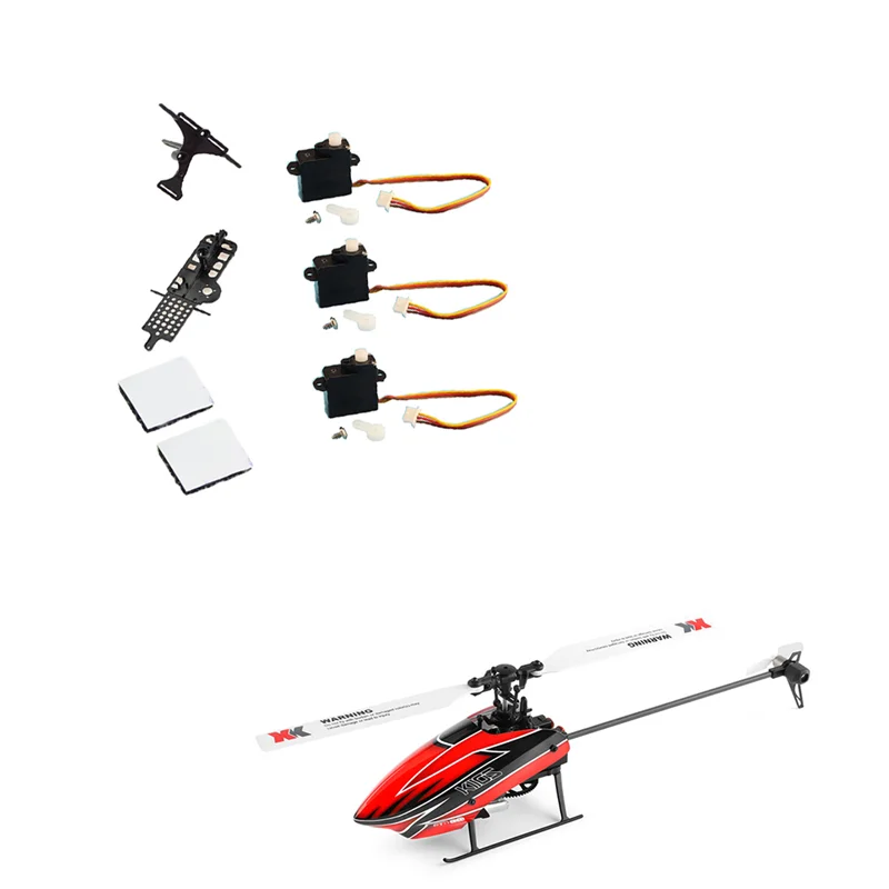 

PMPC_1 Комплект основной рамы сервопривода и пластинчатой сервопривода для WLtoys XK K110 K110S RC