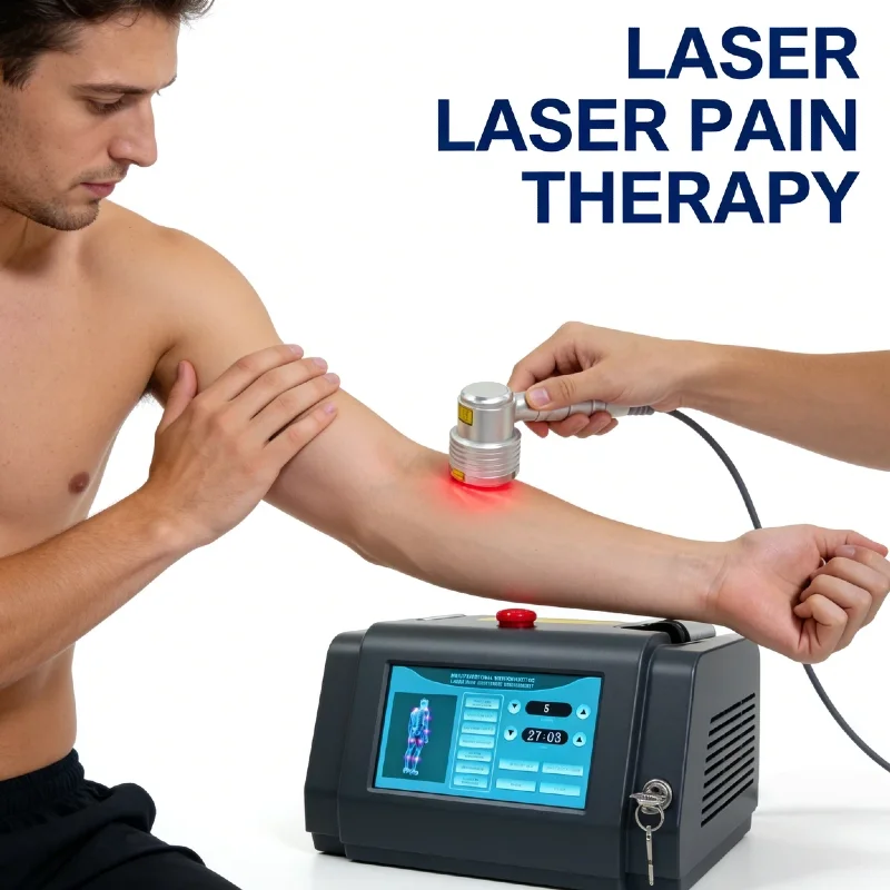 

Профессиональный лазерный терапевтический аппарат 5 Вт, класс IV, 808 нм, высокой интенсивности, для облегчения мышечной боли, клиническое применение