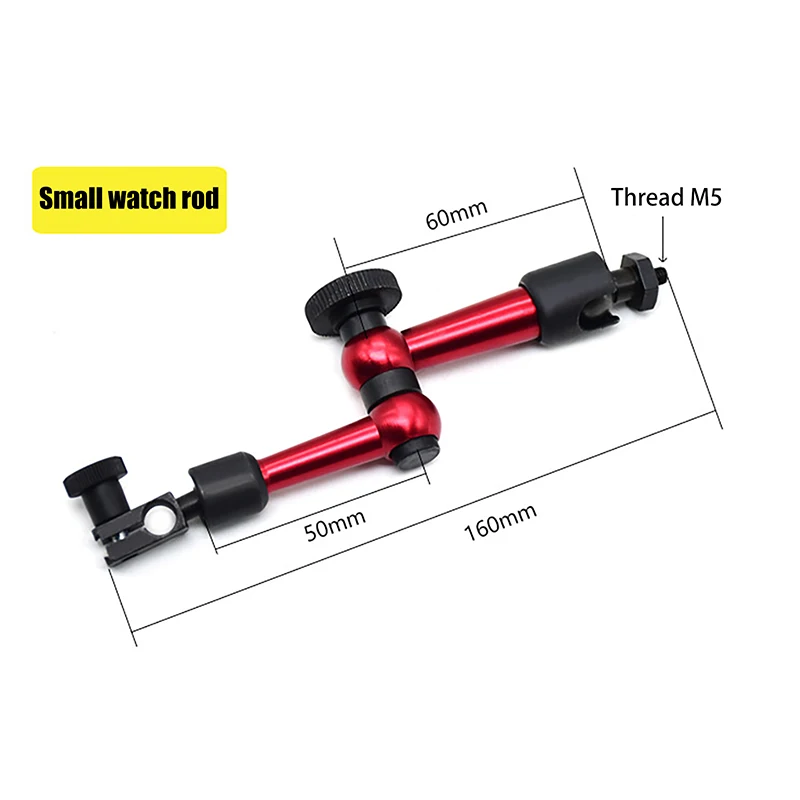 Magnetic arm Dial Indicator Magnetic Base Stand - Precision Center Finder Measurement Tool For Equipment Calibration & Machining