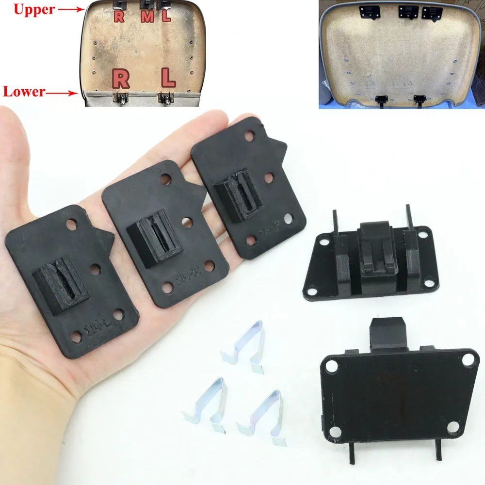 

For AUDI A4 B7 A3 S3 8P A6 S6 C6 Q7 4L Front Seat Cushion Backrest Buckle Backside Panel Fastener Bracket Fixed Clip