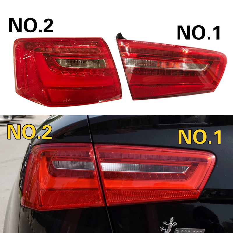 4GD945093 4GD945094 for Audi A6 C7 2012-2015 Back-up lamp brake warning light for rear rear rear tail lamp assembly 4GD945095