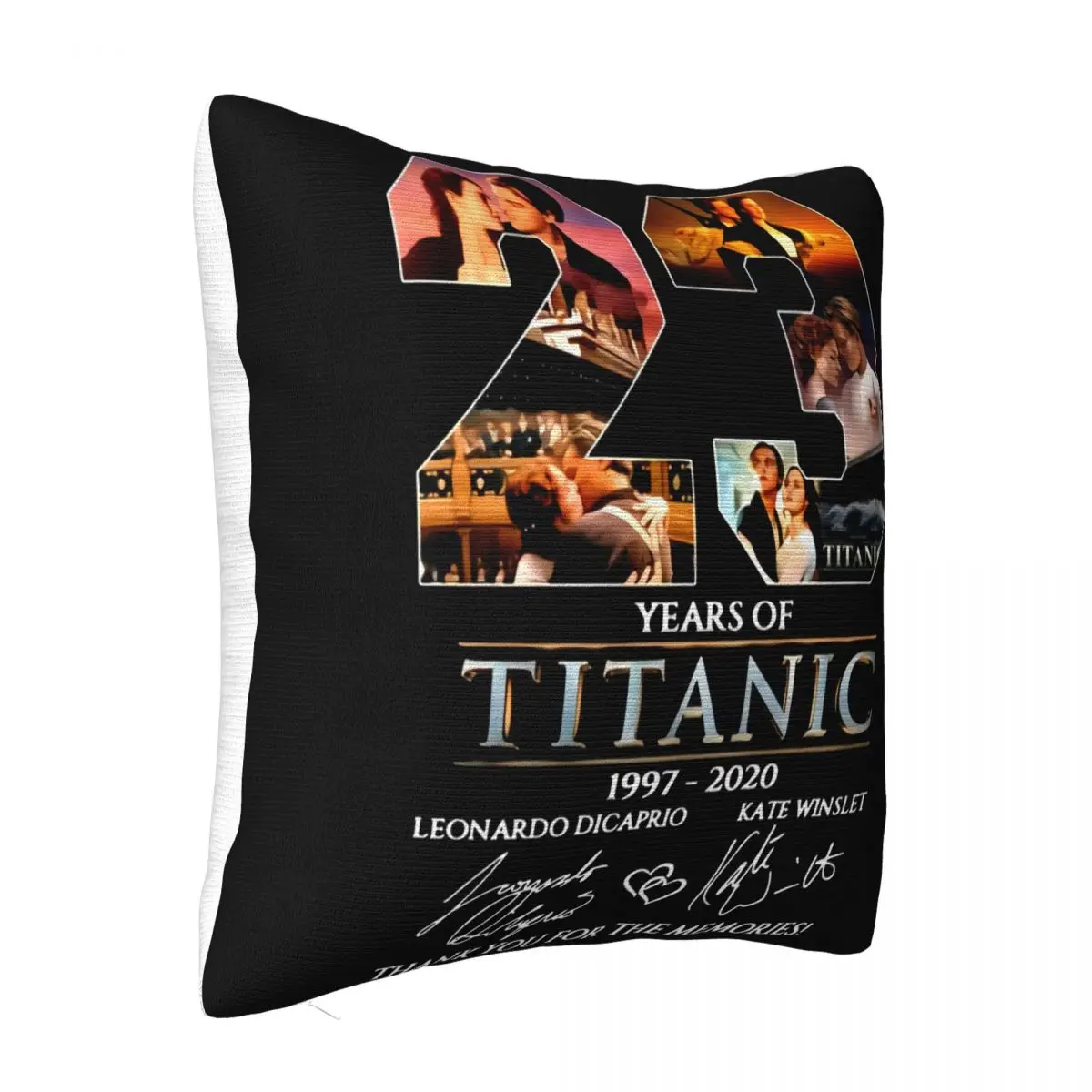 23 Year Of Titanic 1997 2020 Romantic Thank You For The Record Dj Child Brand Brand Pillow Case