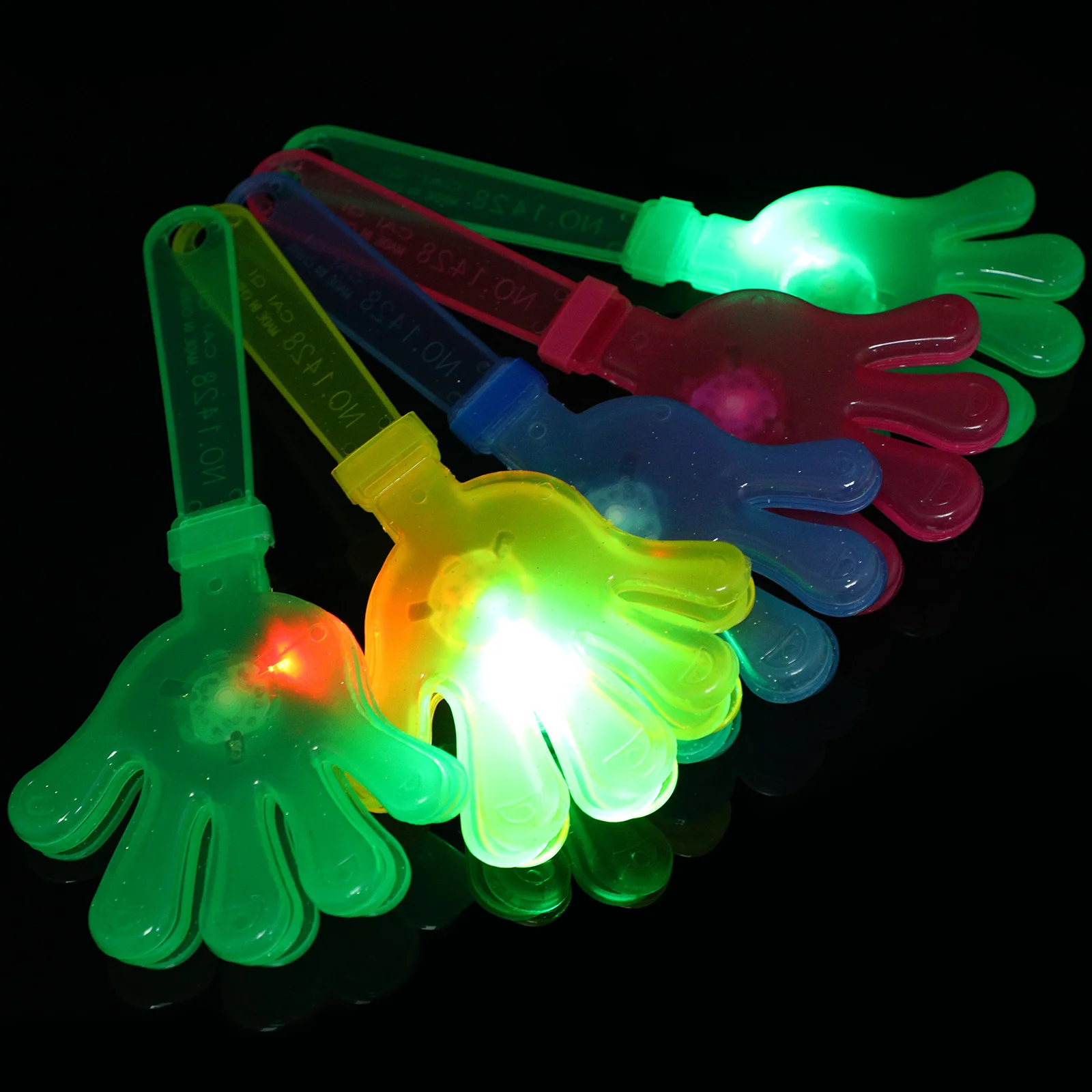 5 Pcs Applause Maker Plam Clapping Device Noisemaker Accessories Luminescent Hands LED Child