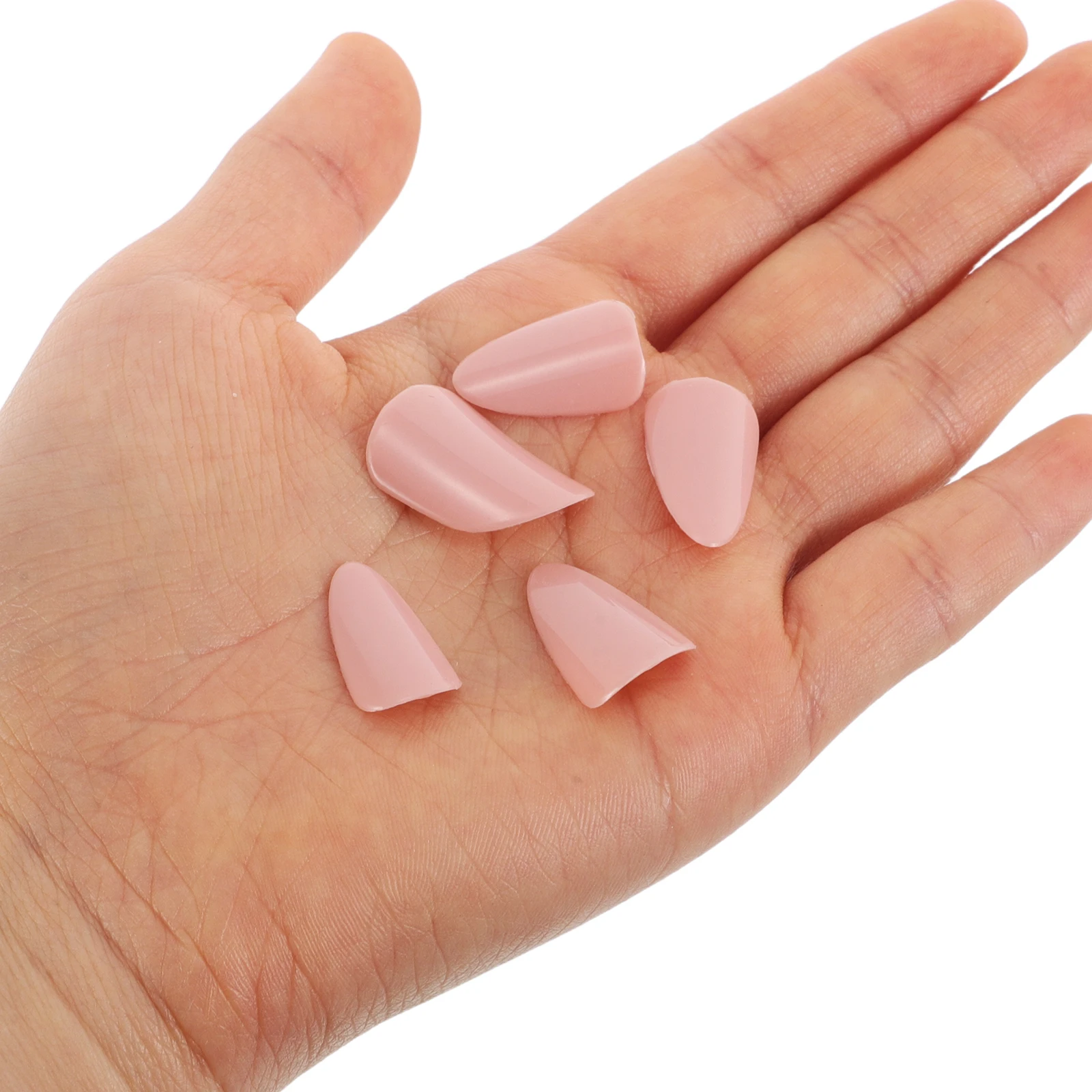 

1Set Pipa Fake Nail Caps Sturdy Plastic Material Fashionable Color Included Adhesive Tape Ideal for Learners Professionals