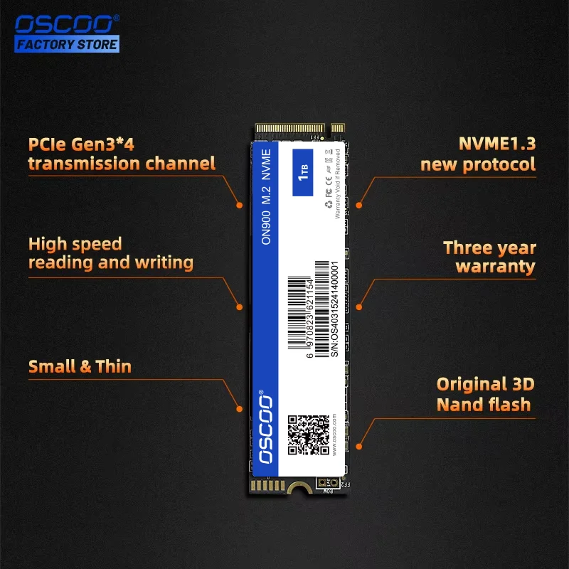 Imagem -02 - Nvme Ssd Discos Duros 1tb M.2 2280 Pcie Unidade de Estado Sólido Disco Interno 512gb Disco Duro Solido para Laptop Desktop Msi Dell m2