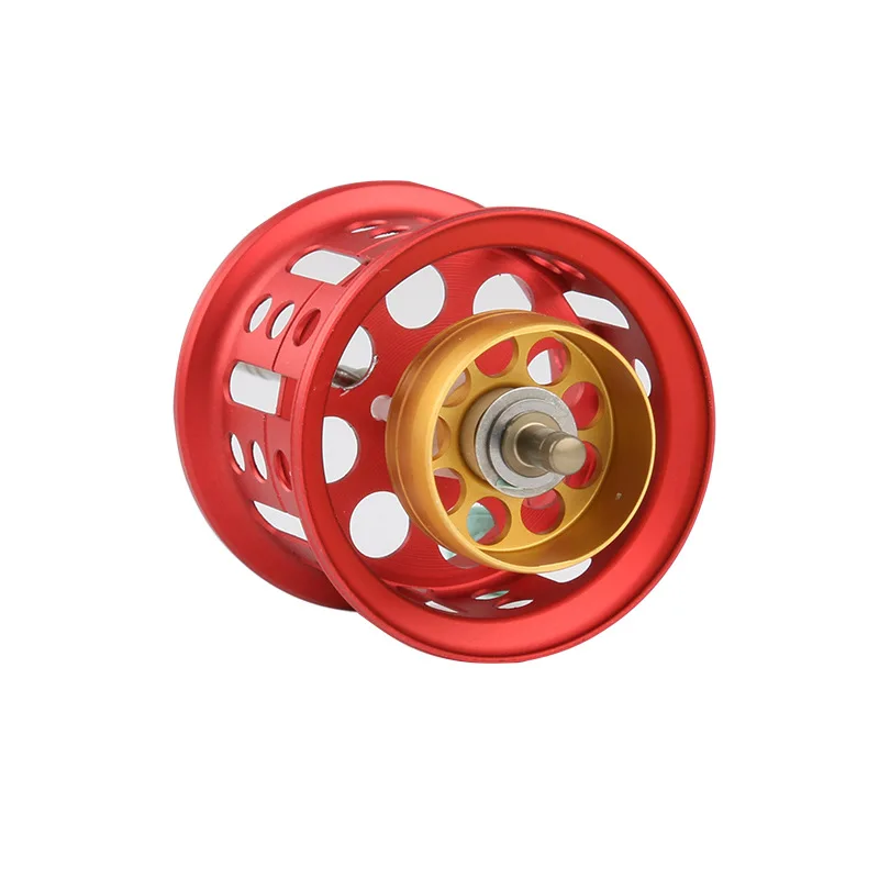 DIY Bait Casting Fishing Reels Spool Aluminum Fishing Bearing Reel Spare Shllow Spool for PMAX3/BMAX3/SMAX3 Replacement Parts