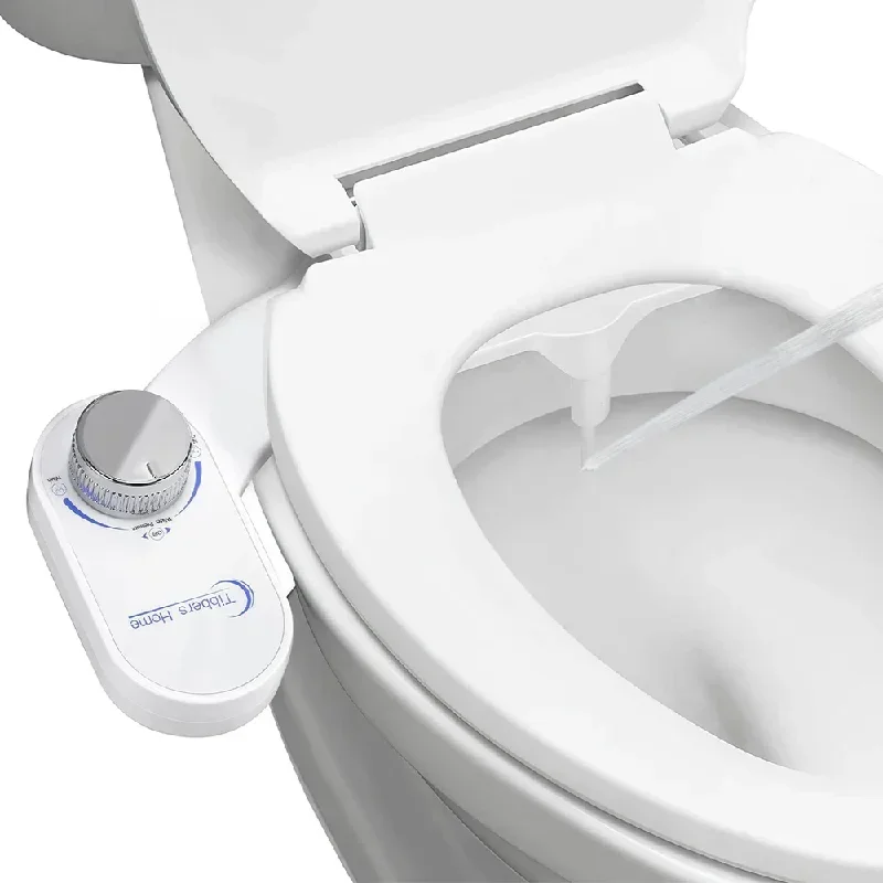 

Bidet Attachment for Toilet, Non-Electric Fresh Water Bidet with Self-Cleaning Nozzle, Easy Home Installation
