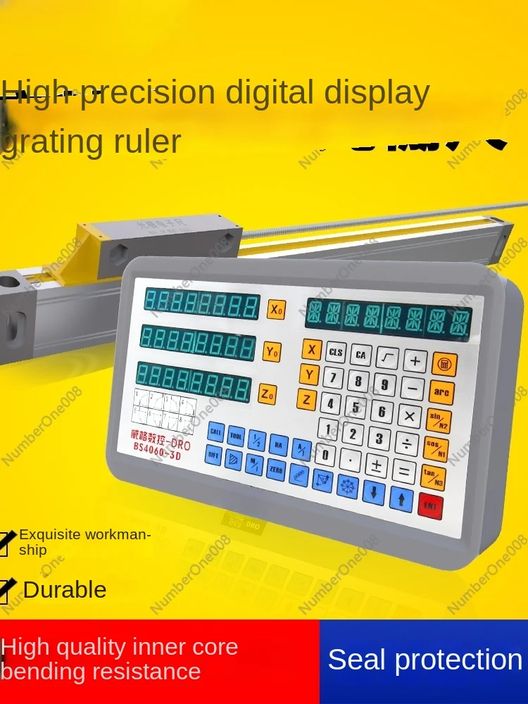 

Milling Machine Grating Ruler Universal Lathe Boring Grinder Wire Cutting Electrical Discharge Display Instrument Display