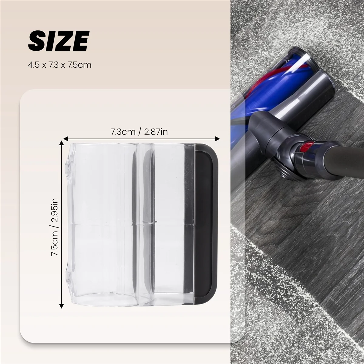 A83G ل دايسون V7 V8 V10 V11 مكنسة كهربائية شفافة شفط مشبك للرأس استبدال تخزين حامل قوس كليب