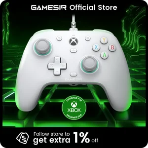 GameSir G7 SE Gamepad Berkabel Pengontrol Permainan Xbox untuk Xbox Series X, Xbox Series S, Xbox One, dengan Joystick Efek Hall 10 xbox one pad penjualan terbaik - №