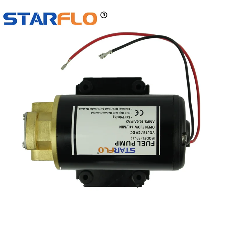

FP-12 12V / 24V DC 14LPM Fuel Transfer Pump Electric Automatic Hydraulic Lubricaton System Small Oil Gear Pump