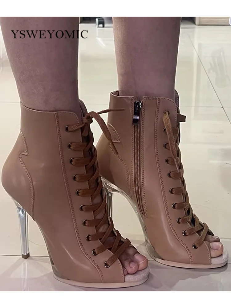 

Transprant Dance Heels 11cm Pink Brown Customized Latin Ballroom Salsa Dance Heels 0.5cm Platform Rubber High Heel Dance Shoes
