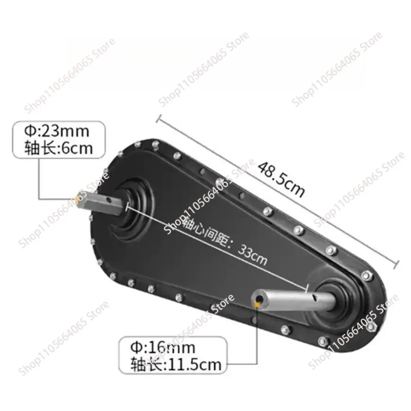 901 Engine Gearbox Micro Tiller Rotary Tiller Scarifier Gearbox Chain Box Agricultural Base