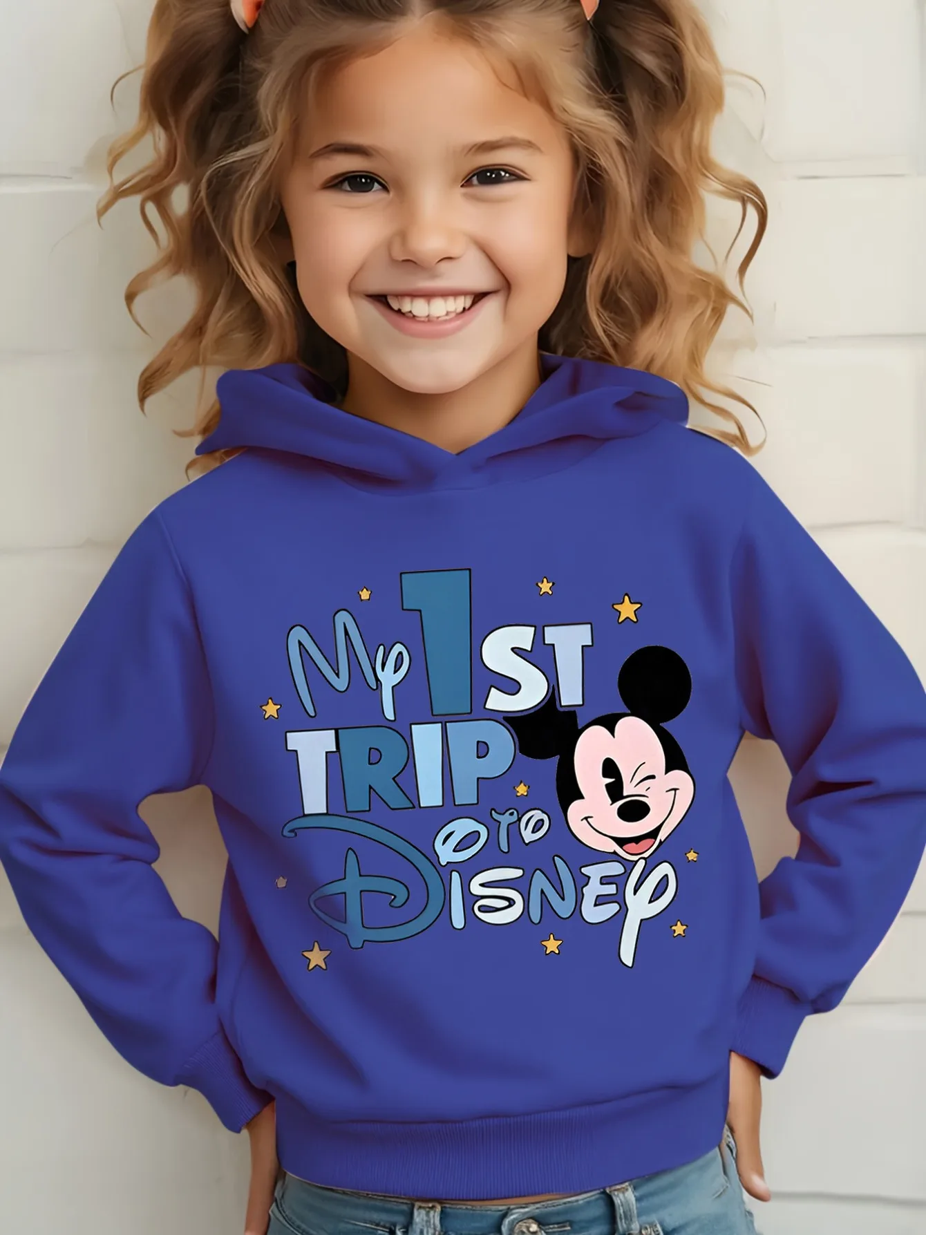 2026 ديزني شخصية للأطفال ملابس طويلة الأكمام لطيف ميكي وميني ديزني لاند الأسرة طبعة هوديي هدية الهالوين #2