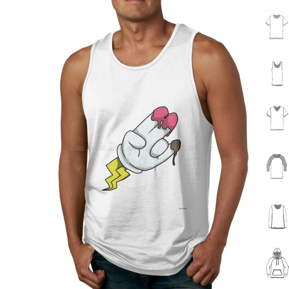 Magic Hand Shocker Tank Tops Print Cotton Magic Hand Hand Magic Magical Cool Swag Funny Love Sex Hipster Cartoon