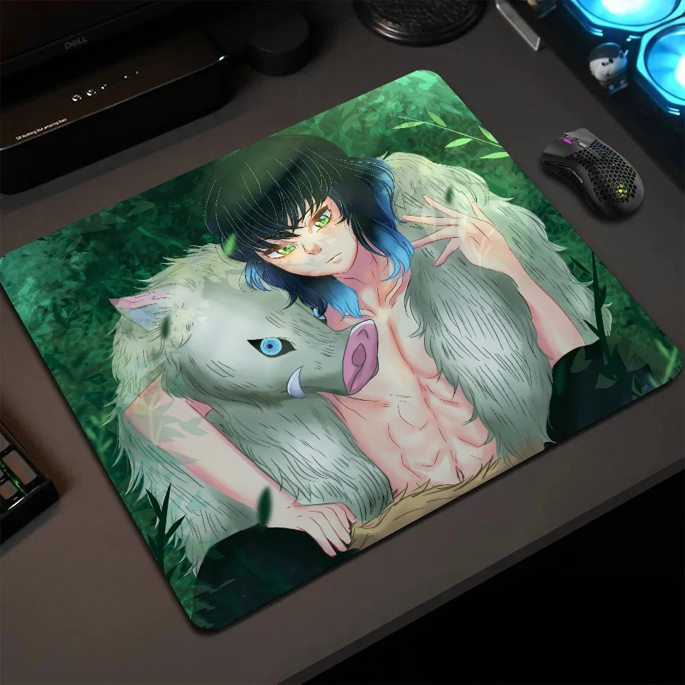 

Hashibira Inosuke Demon Slayer Anime Mousepad Small LockEdge Mouse Pad For Gamers Computer Desk Pad Anti-slip Rubber