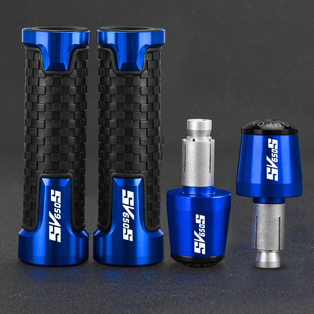 

For Suzuki SV650S SV 650S sv650s 1999-2023 2022 2021 2020 2019 2018 Motorcycle Handlebar Grips Handle grip Ends Plug Slider Caps