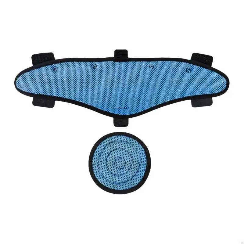 

Replacement Safety Helmet Liner & Sweatband Set With Thick Cushioning Top Pad For Enhances Comfort And Sweat Absorption H8WD