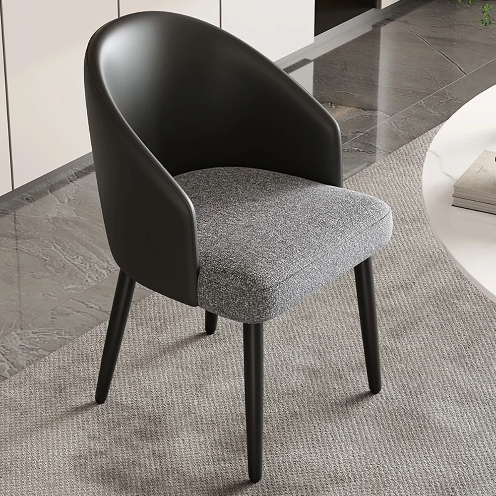 Nordic Luxury Dining Chairs Aesthetic Trendy Custom Ergonomic Dining Chairs Kitchen Comfortable Chaise Design Home Furniture