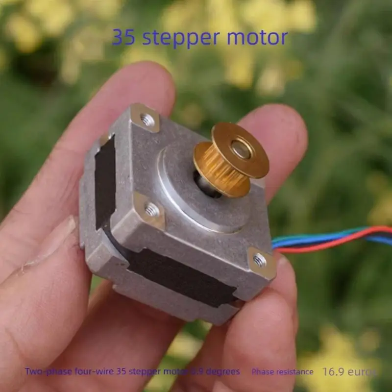 652F 35mm 2-phase محرك مجهز بمحامل كروية وإخراج 5 مم axis #3