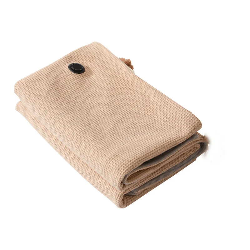Graphene USB Portable Electric Heating Blanket - Fast Heating Mat Washable Shoulder Pad for Home Camping Christmas Gift