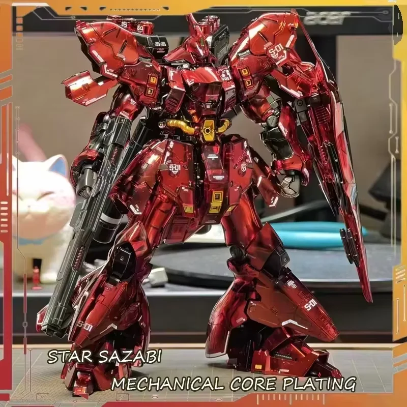 RG Sazabi Mechanical Core Plating Ver. Action Figure 1/144