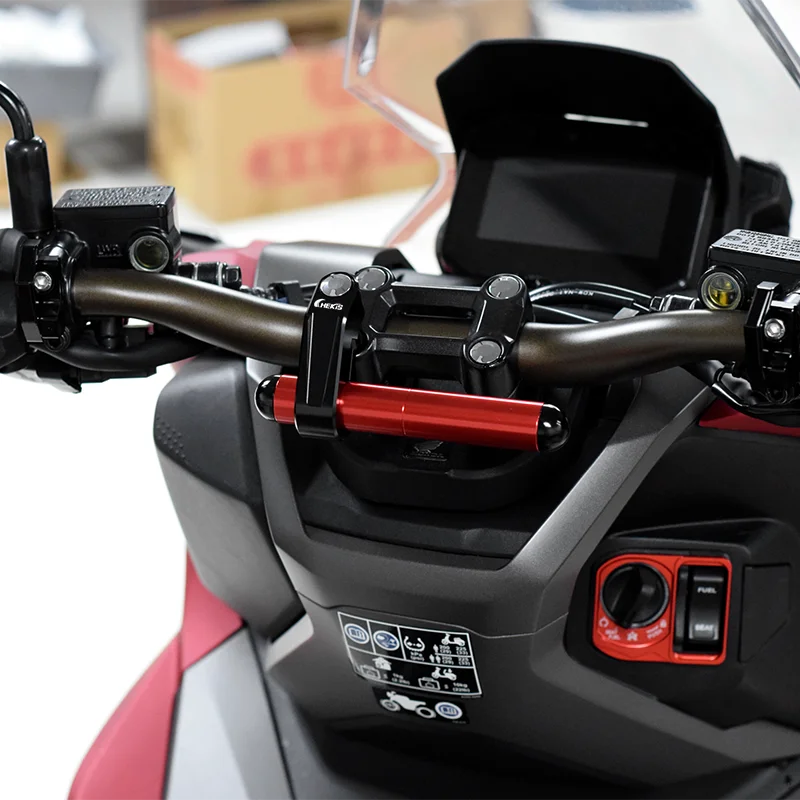 Chekis Is Suitable for Honda Pcx125/150/160 Adv150/160 Adv350 Modified Multi-Functional Extension Rod Navigation Crossbar Mobile Phone Holder Fixed