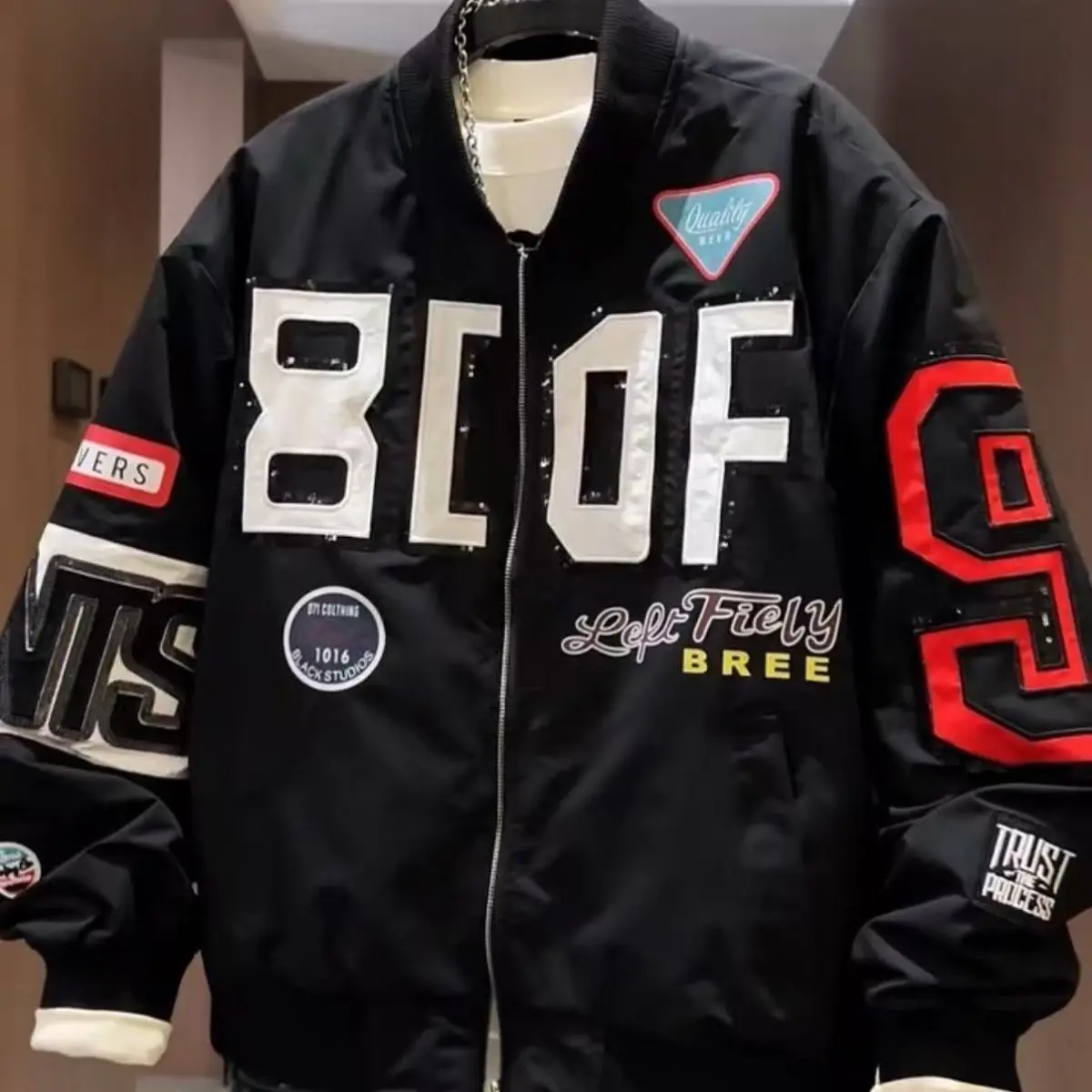 

Осень-зима, большой размер 300, новый бейсбольный гоночный костюм Jaet, мужской дизайн Sensation Haome Jaet, модный бренд...