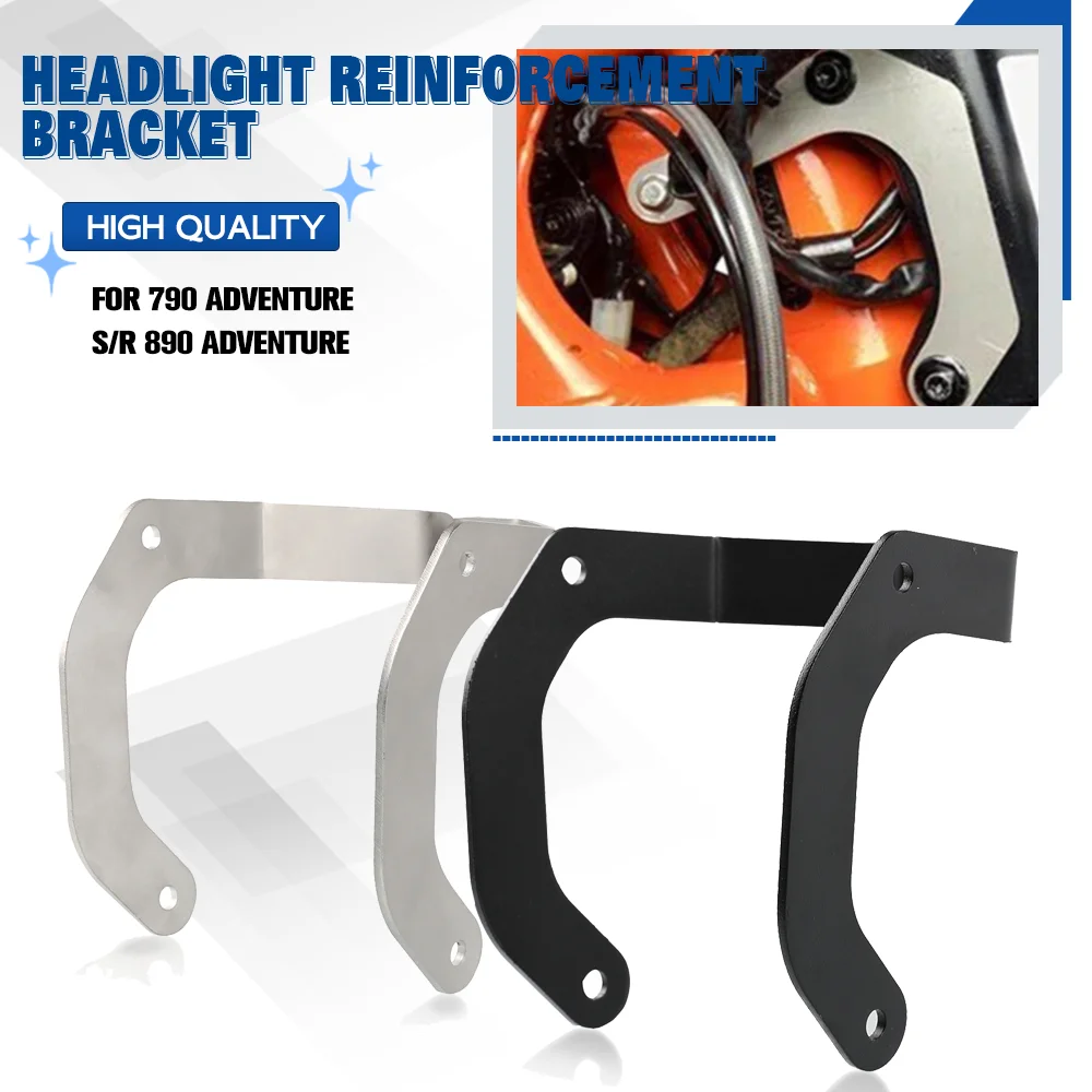 

FOR 890 ADVENTURE 2020-2021 790 ADVENTURE Motorcycle CNC Neck Brace Supports Headlamp Mounting Stand Bracket 790 ADVENTURE S/R